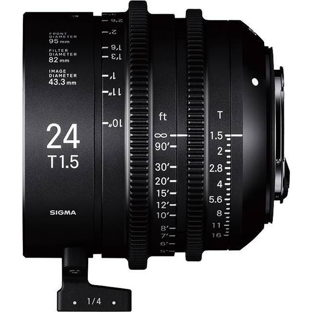 Sigma 24mm T1.5 FF High Speed Prime Cine Lens - Canon Mount