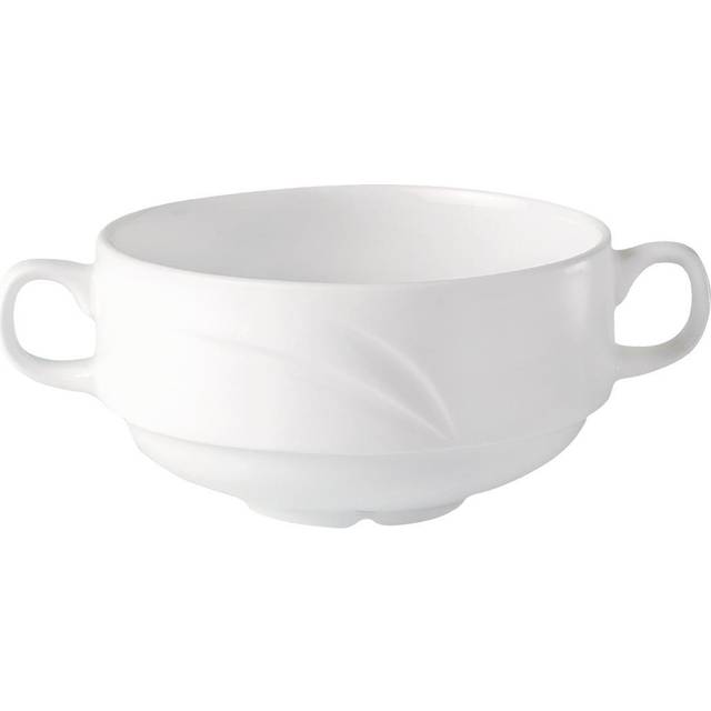 Steelite Alvo Handled Soup Bowls 284ml (Pack of 36)