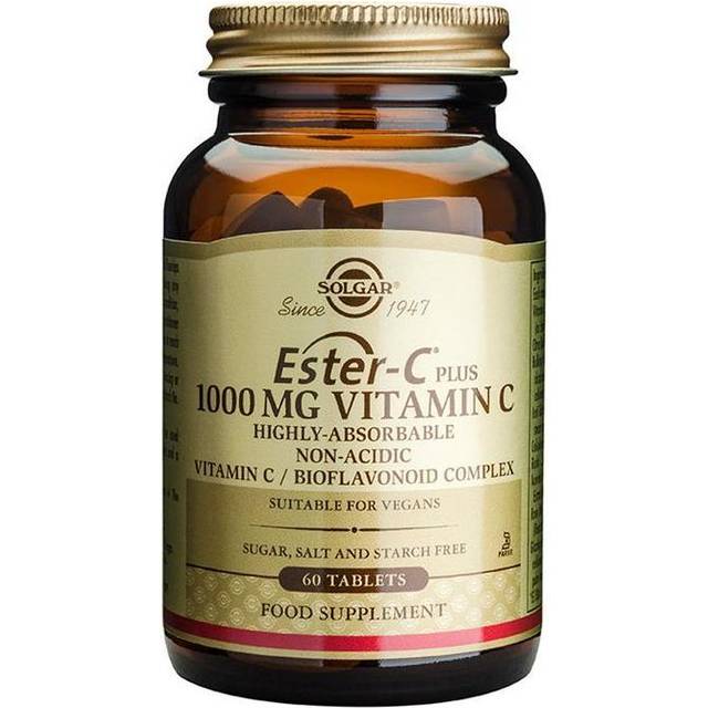 Ester-C ® Plus 1000 mg Vitamin C 60 tabletter - Solgar