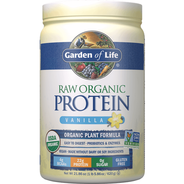 Garden of Life  RAW Organic Protein  Vanilla  1 lb 7.28 oz (660 g)