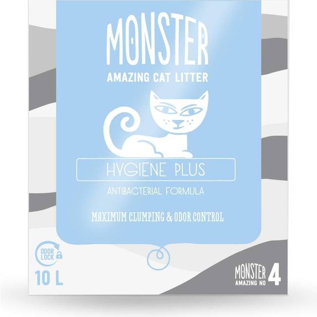 Monster Kattsand Hygiene Plus 10L