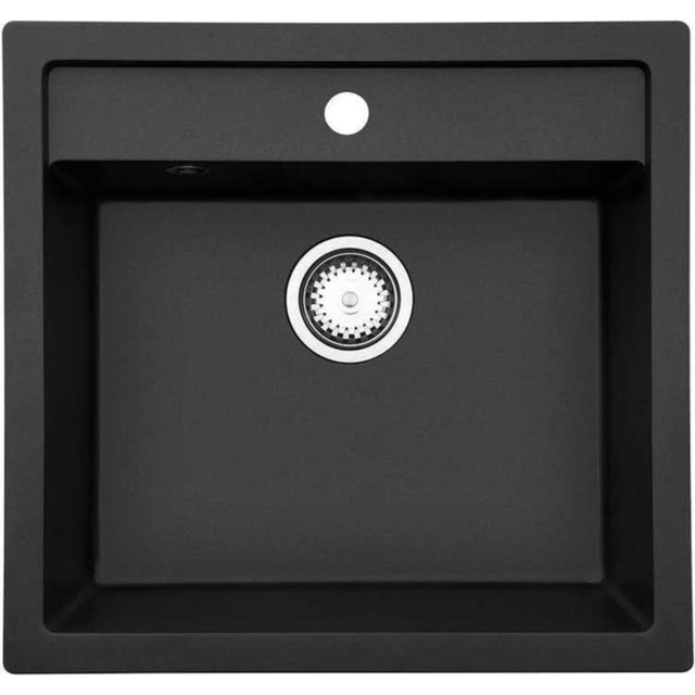 Diskho Lavabo Jupiter 60 Mattsvart - Mattsvart/Krom