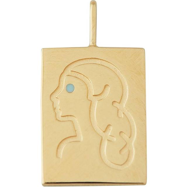 Zodiac by Design Letters - Virgo Gold