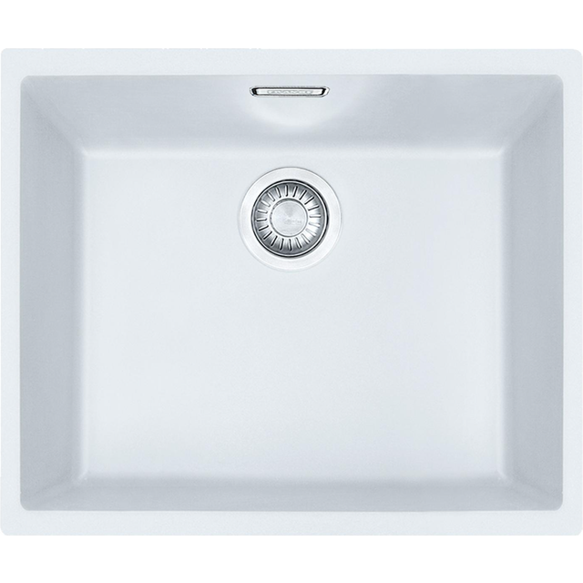 Sirius - sid 110-50 Tectonite® Polar White Undermount Kitchen Sink (SID110-50B) - Franke