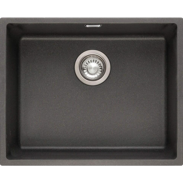Franke Sirius 1.0 Bowl Black Tectonite Undermount Kitchen Sink SID110-
