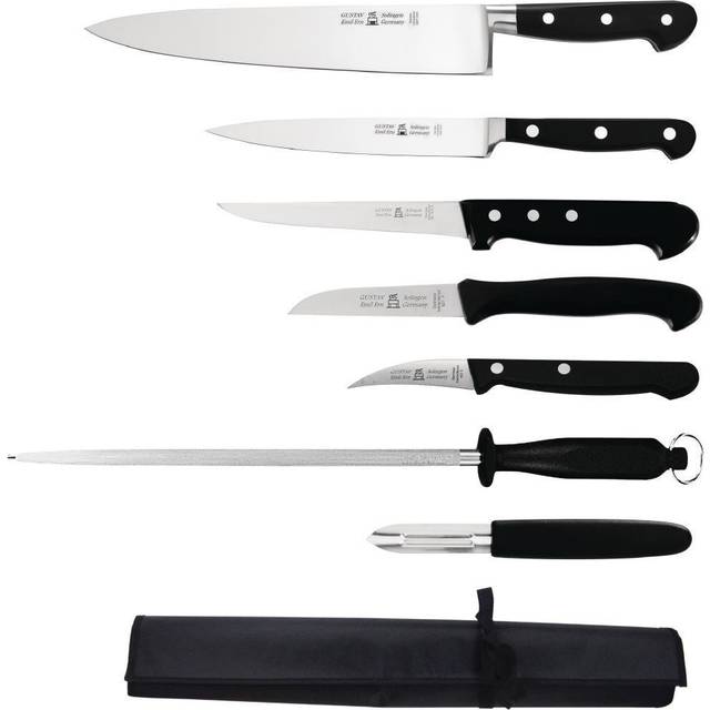 Gustav Emil Ern 7 Piece Knife Set with Wallet
