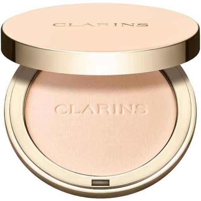 Clarins ever matte compact powder 01 very light mattify even nourish