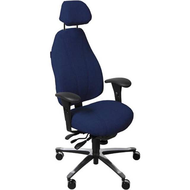 Malmstol 4000 Ergonomisk kontorsstol (Nej, Nej, Svart FM60999)