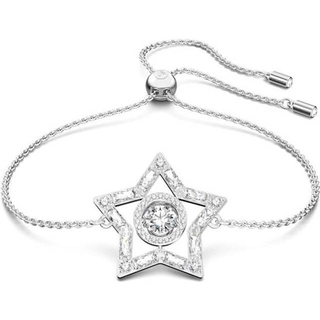 Swarovski Silver Stella Star Pull Bracelet - Adjustable