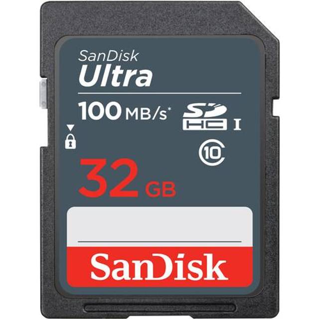 SanDisk Ultra - Flash-minneskort - 32 GB - UHS Class 1 / Class10 - SDHC UHS-I