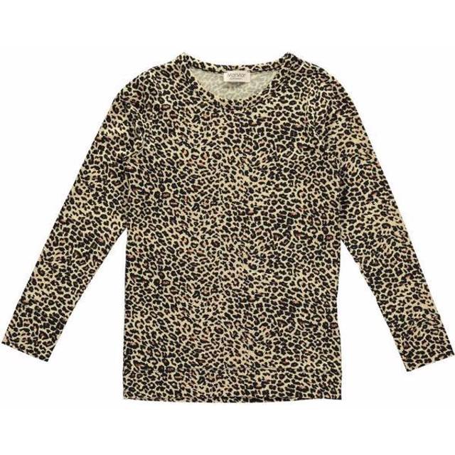 MarMar Tröja - Brun Leopardtryck - MarMar - 1½ år (86) - Tröja