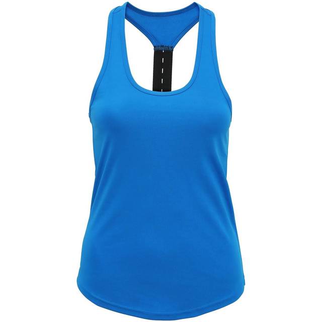 (XL, Sapphire) Tri Dri Womens/Ladies Performance Strap Back Vest
