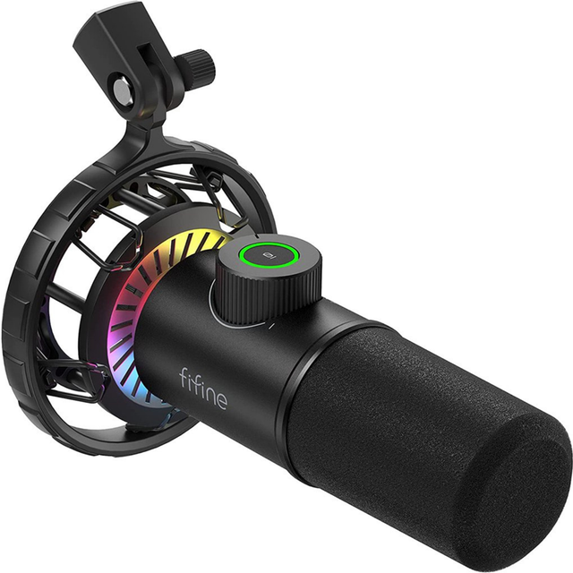 Fifine K658 USB Dynamic RGB Mikrofon