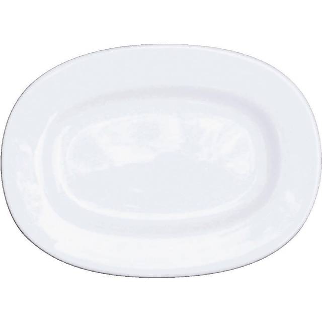 Churchill Alchemy Rimmed Oval Dishes 280mm (Pack of 6)