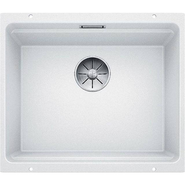 Etagon Single Bowl Undermount Kitchen Sink - White (530mm L X 460mm W)