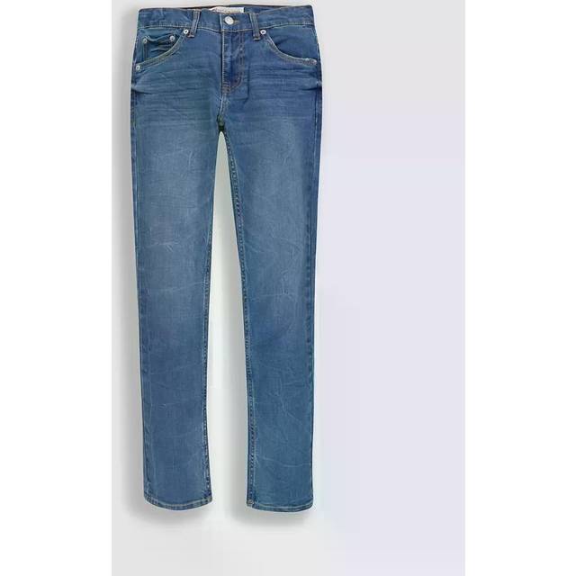 Smala 512™ avsmalnande jeans för tonåringar - Svart / Washed Up - 14A