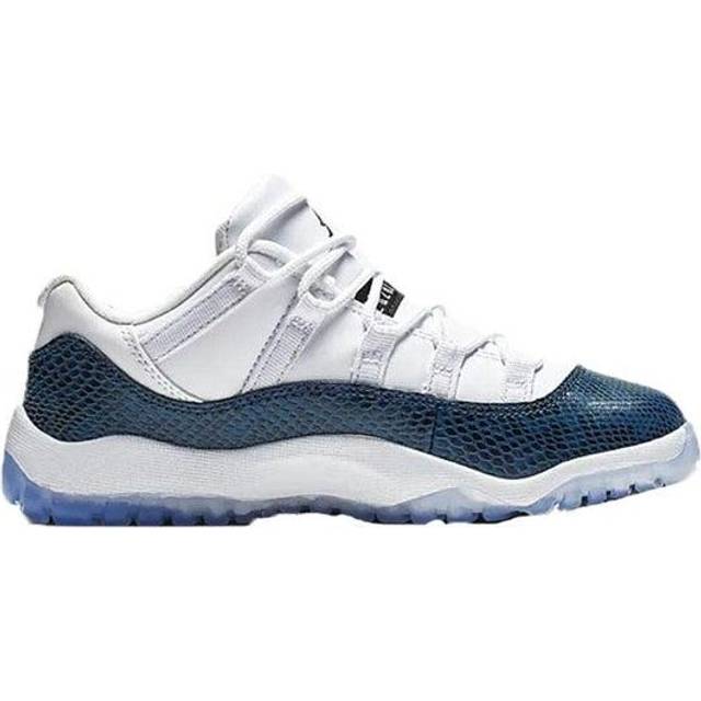 Size 4y Jordan 11 Retro Low popular 'Navy Snakeskin' 2019 (GS)