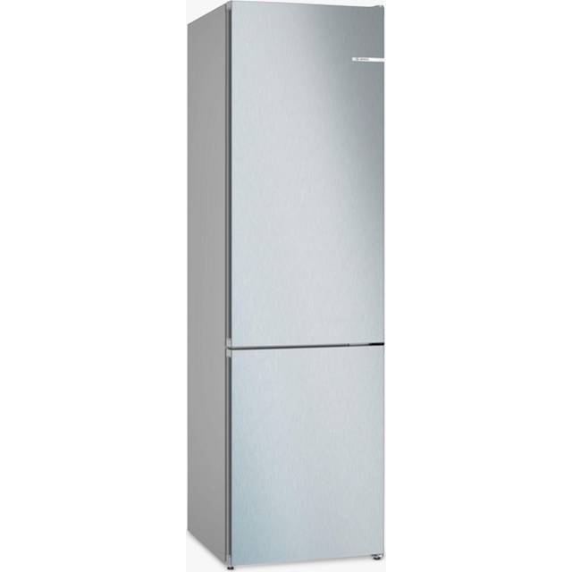 Bosch KGN392LDFG Serie 4 Free-standing fridge-freezer with freezer at bottom 203 x 60 cm Inox-look