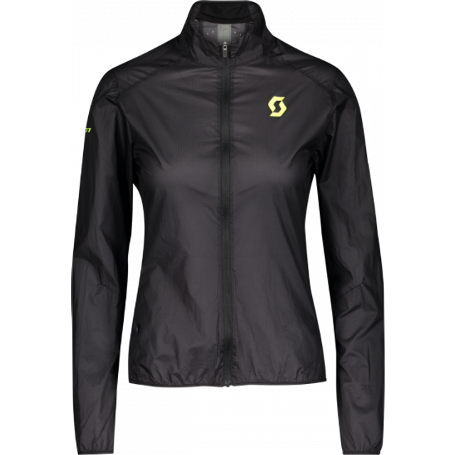 Scott Löparjacka Rc Run Wb Jacket Black/Yellow - Svart/Gul (XS)