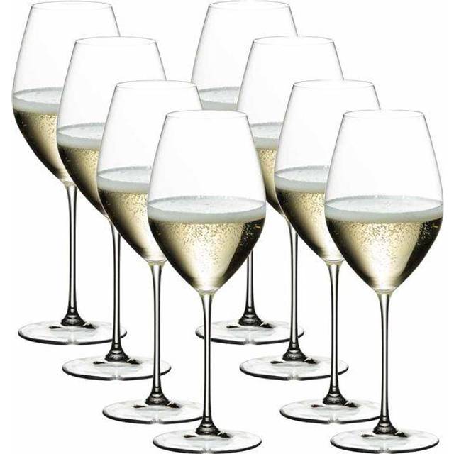 Riedel Veritas 8 for 6 Champagne Glasses