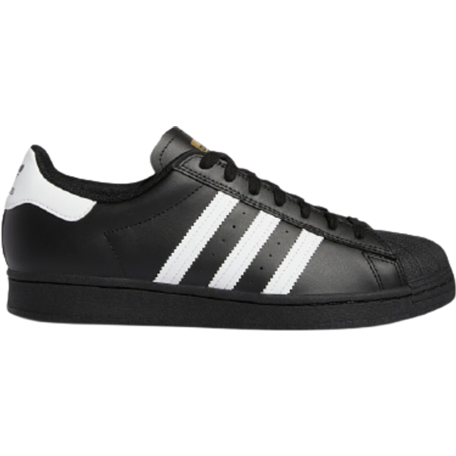 adidas Skateboarding Superstar Adv Skateskor - cblack/ftwwht/ftwwht - 7.0