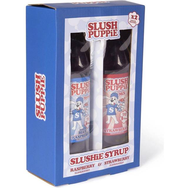 Slush Puppie 0783L Blue Raspberry And Strawberry Syrup - 2 Pack, Multi