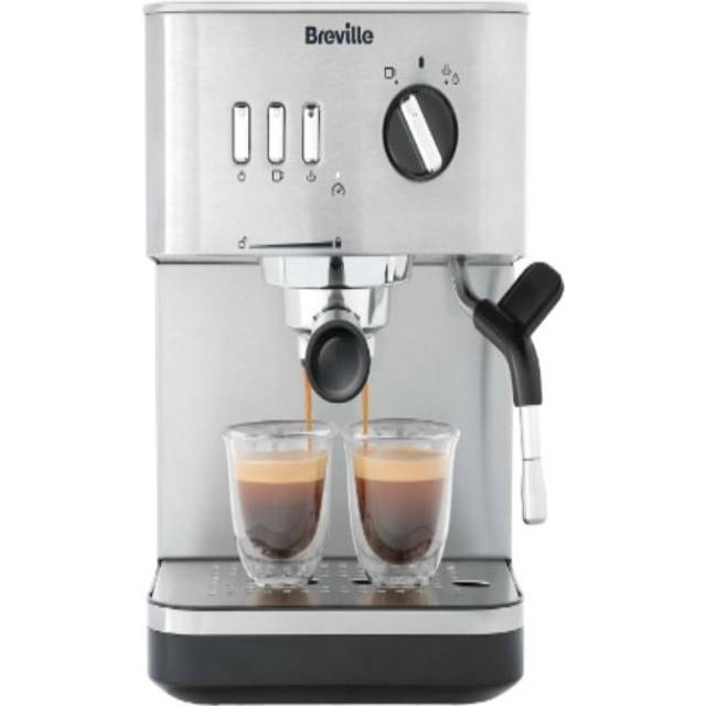 Breville VCF149 Espresso Coffee Machine - Silver