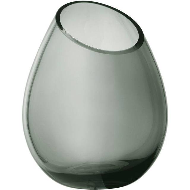 blomus Drop vase large Smoke