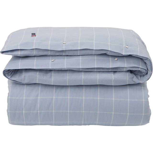 Lexington - Påslakan Hotel Light Flannel Duvet - Blå