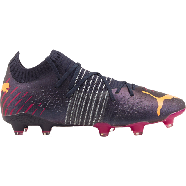 Puma Unisex FUTURE 1.2 FG/AG Football Boots Soccer Shoes - Blue - Size UK 8
