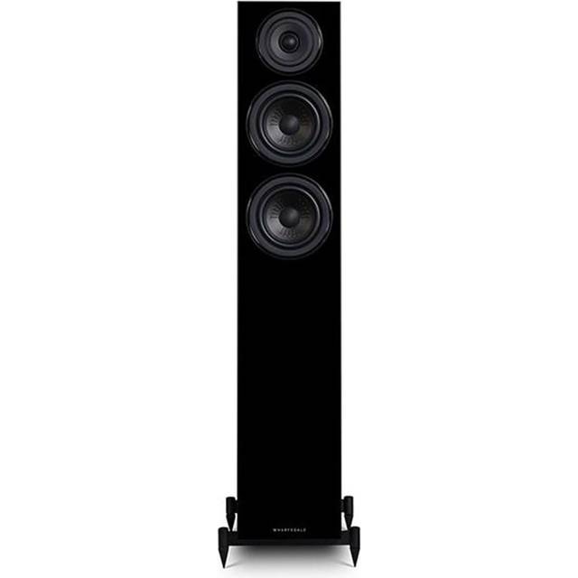 Wharfedale Diamond 12.4 Floorstanding Speakers Light Oak