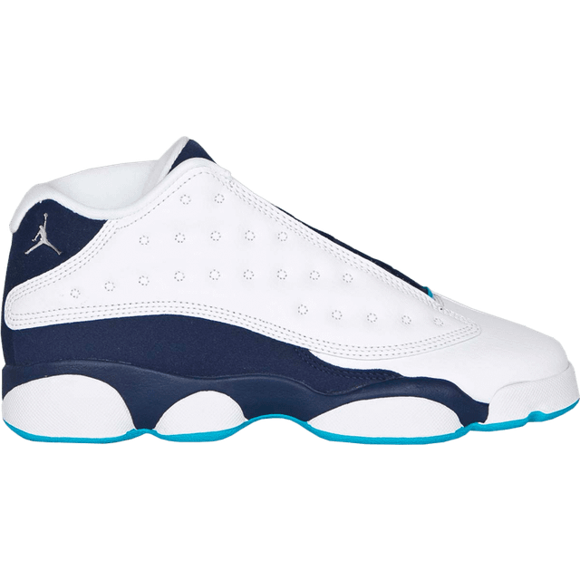 Jordan 13 white metallic silver online