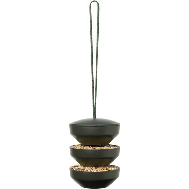 ROSENDAHL Ro Birds Foderstation Hængende H17,5 |Grön |Ø13X17.5 cm