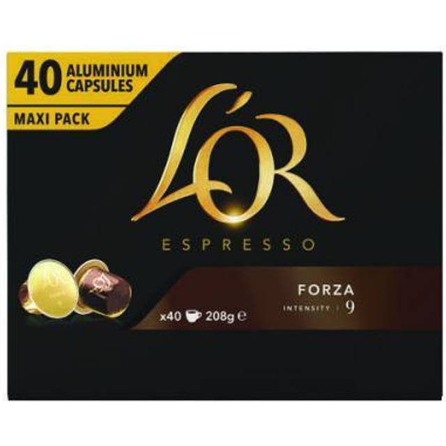 L'Or Nespresso Forza Capsule (40 Pack) 4028489
