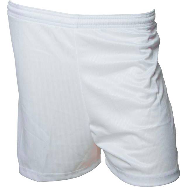 (M-L, White) Precision Unisex Adult Micro-Stripe Football Shorts