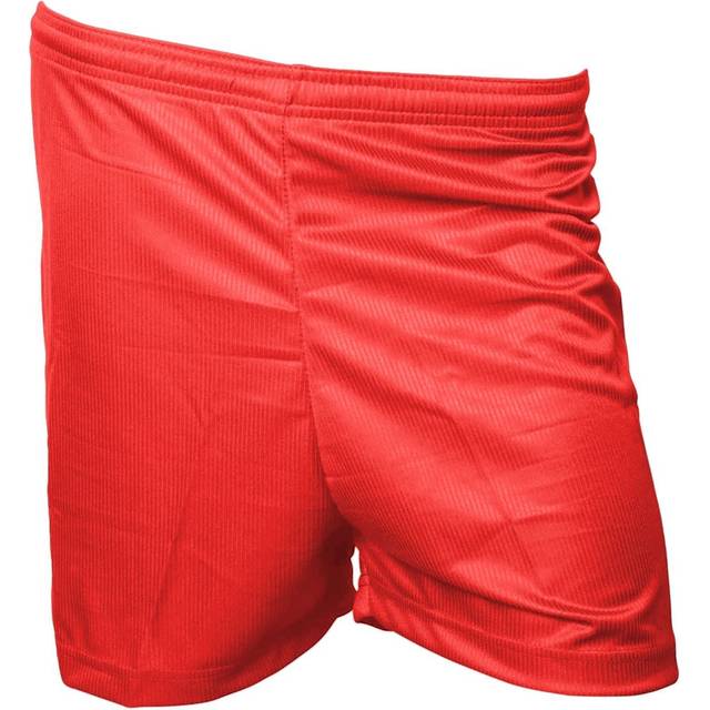 (XXL, Red) Precision Unisex Adult Micro-Stripe Football Shorts