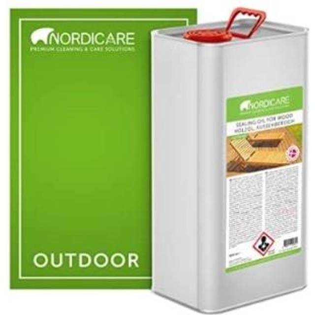 Teak Oil (2,5L) - Wood Oil for The Entire Indoor Area - Revives The Original Color of Wood - Premium Teak Oil Wood Care Oil with Stain Protection -