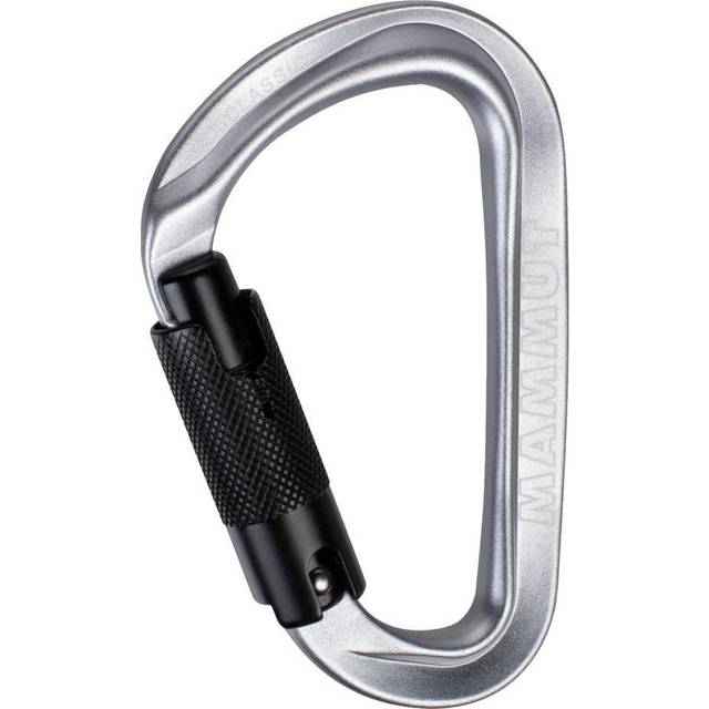 Mammut Classic Hms Twistlock Plus Carabiner Twist Lock Plus/Light Grey, Twist Lock Plus, light grey, OneSize