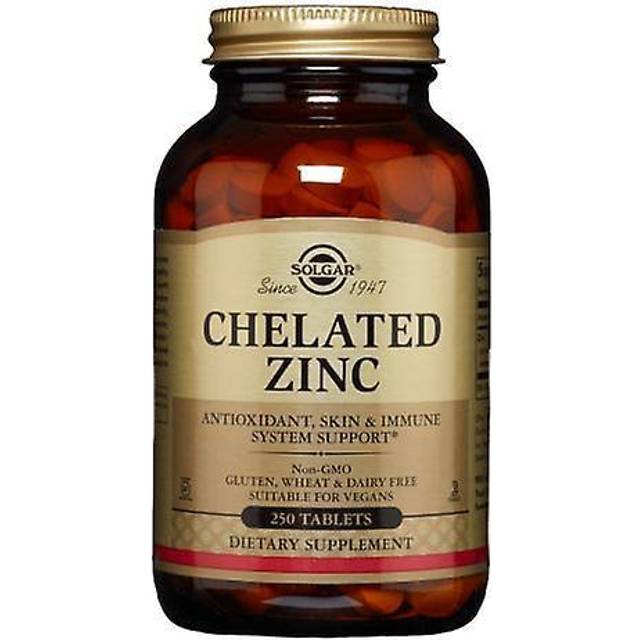 Solgar Chelated Zinc 250 Tablets