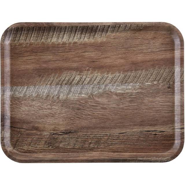 Cambro Madeira Laminate Canteen Tray Dark Oak 430mm