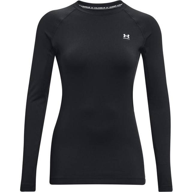 Under Armour Authentics Crew Long Sleeve Women black, size: L