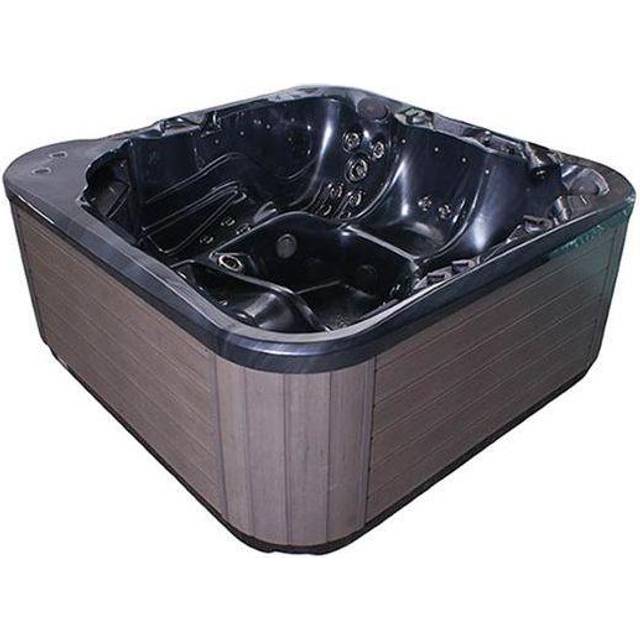 Swebad Briljant Spabad 2,16 x 2,16 x 0,92 m, 1300L Pearl Shadow