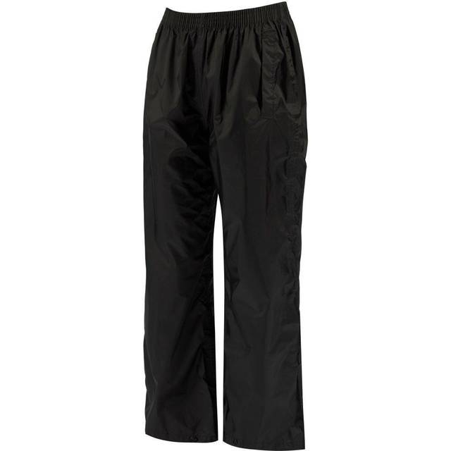 (5-6 Years, Black) Regatta Childrens/Kids Packaway Rain Trousers