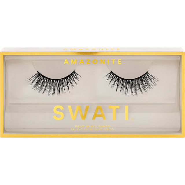 Swati Faux Mink Lashes Amazonite