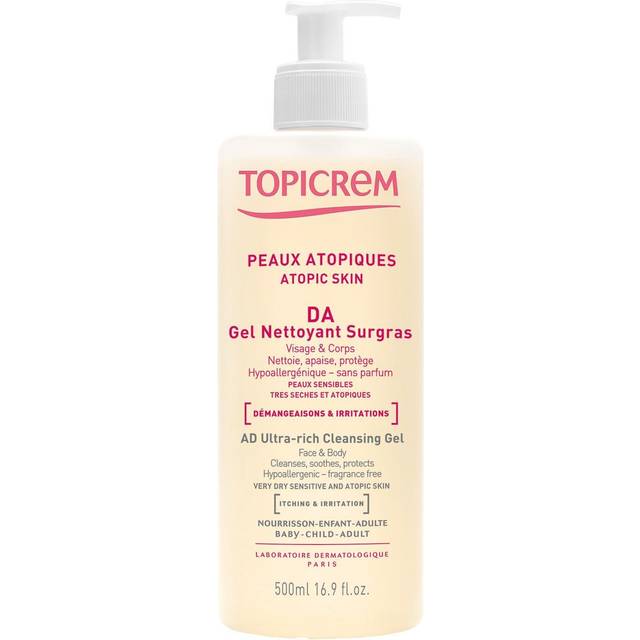 Topicrem Topicrem Da Ultra-rich Cleansing Gel One Size 500ml