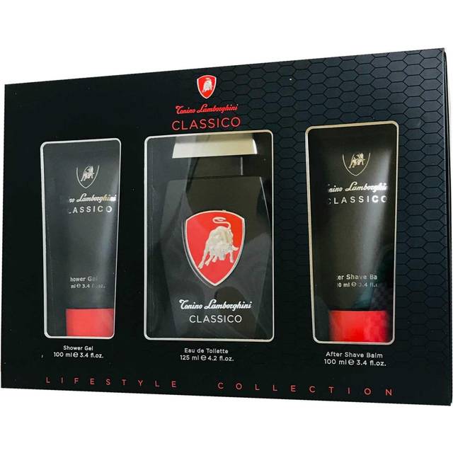Lamborghini Gavesæt Classico Edt 125ml Shower Gel 100ml Afte Red