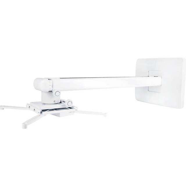 Multibrackets M Projector Mount Short Throw Deluxe - Monteringssats (väggfäste, kontakthållare, väggarm för närbild) - för projektor - vit - väggmonterbar