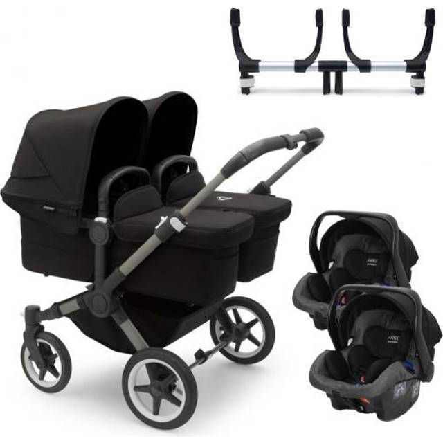 Bugaboo Donkey 5 Mono Complete Pushchair - Black/Midnight Black