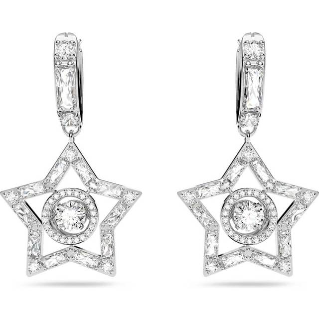 Swarovski Millenia Blue Octagon Cut Stud Earrings 5614935
