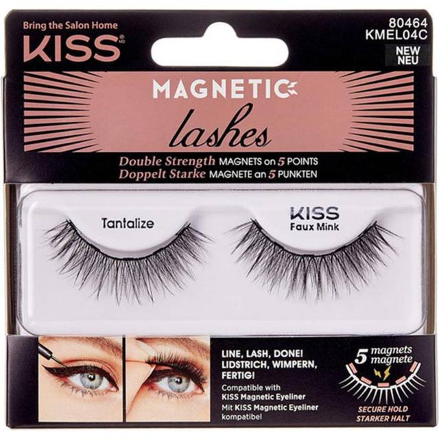 KISS Magnetic eyelashes for eyeliner Tantalize 1op.